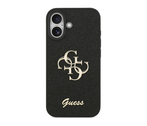 Guess Fixed Glitter Big 4G do iPhone 17 czarny - 1365523 - zdjęcie 3